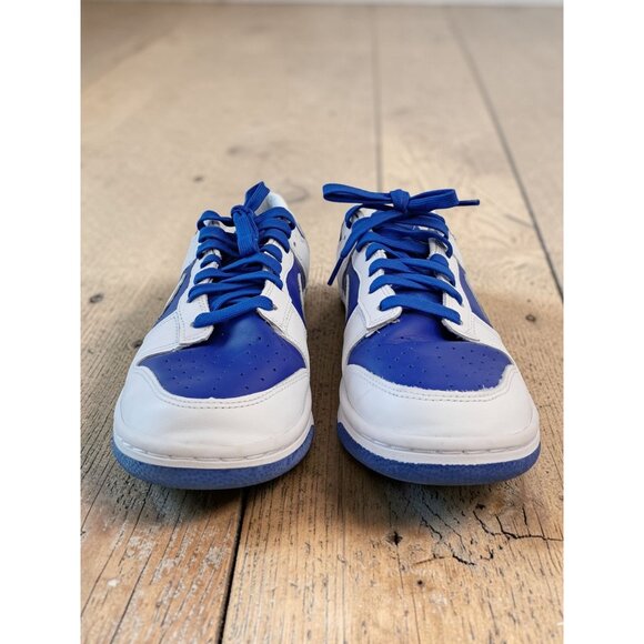 Men\'s Nike Dunk Low Racer Blue White Athletic Shoes/Sneakers Size 10 - DD1391-40 main image 8